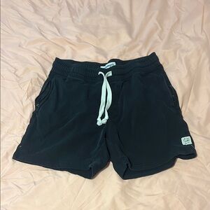 Black Drawstring Men's Shorts